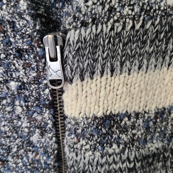 Knit sweater / cardigan with zipper - Picture 4 of 6
